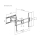 Gembird Full-motion TV wall mount 60-120inch - 1584112 - zdjęcie 5
